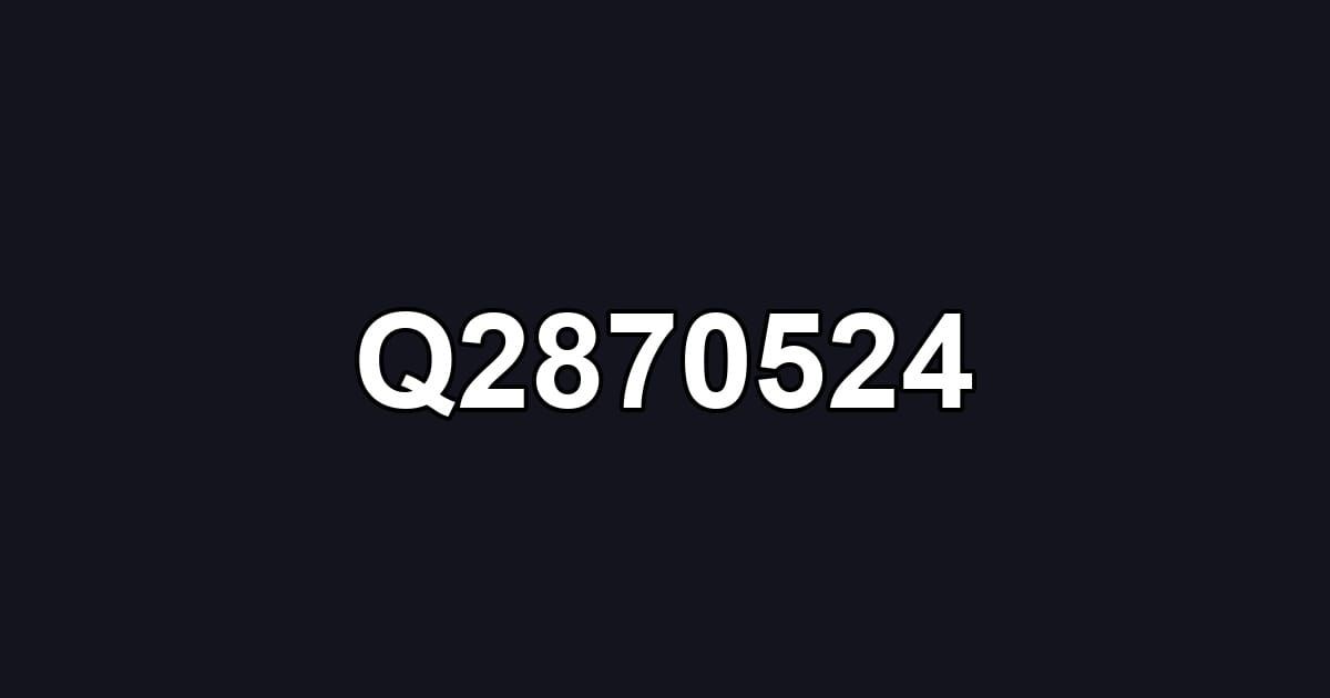 Q2870524