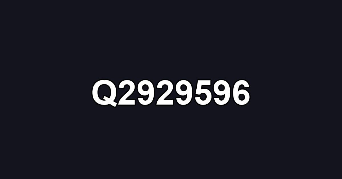 Q2929596