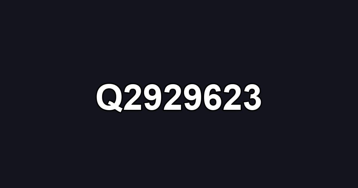 Q2929623