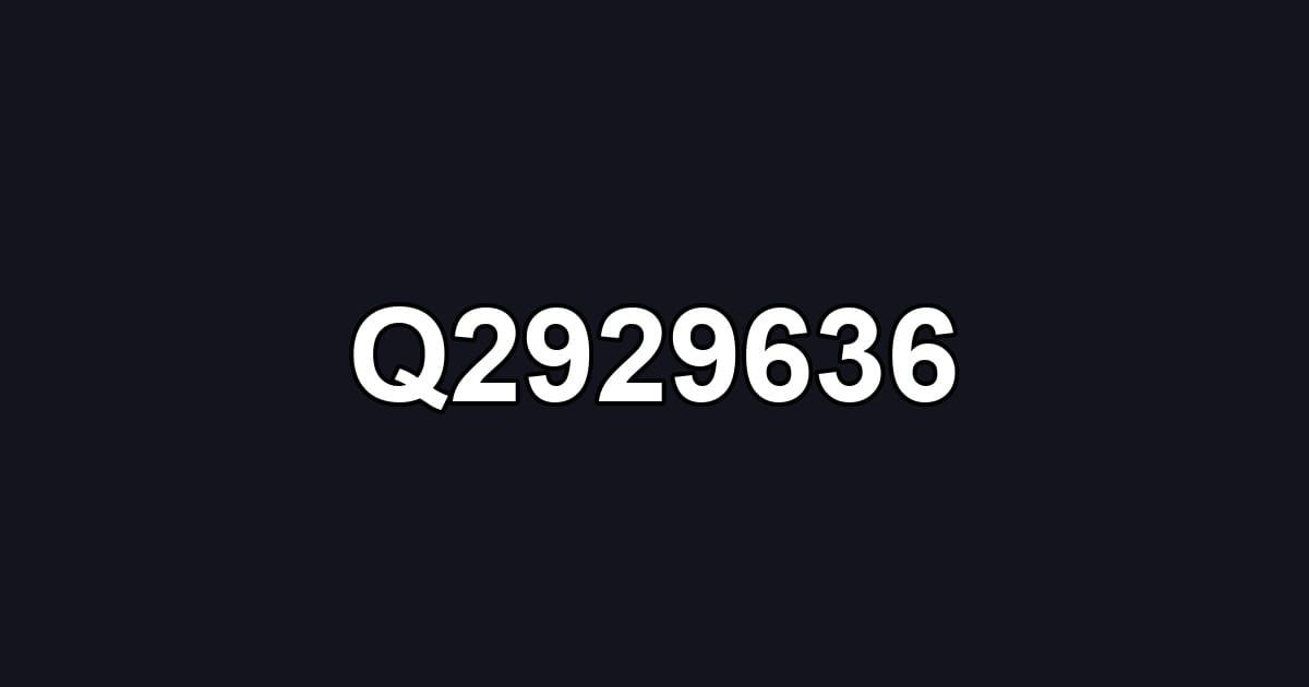 Q2929636