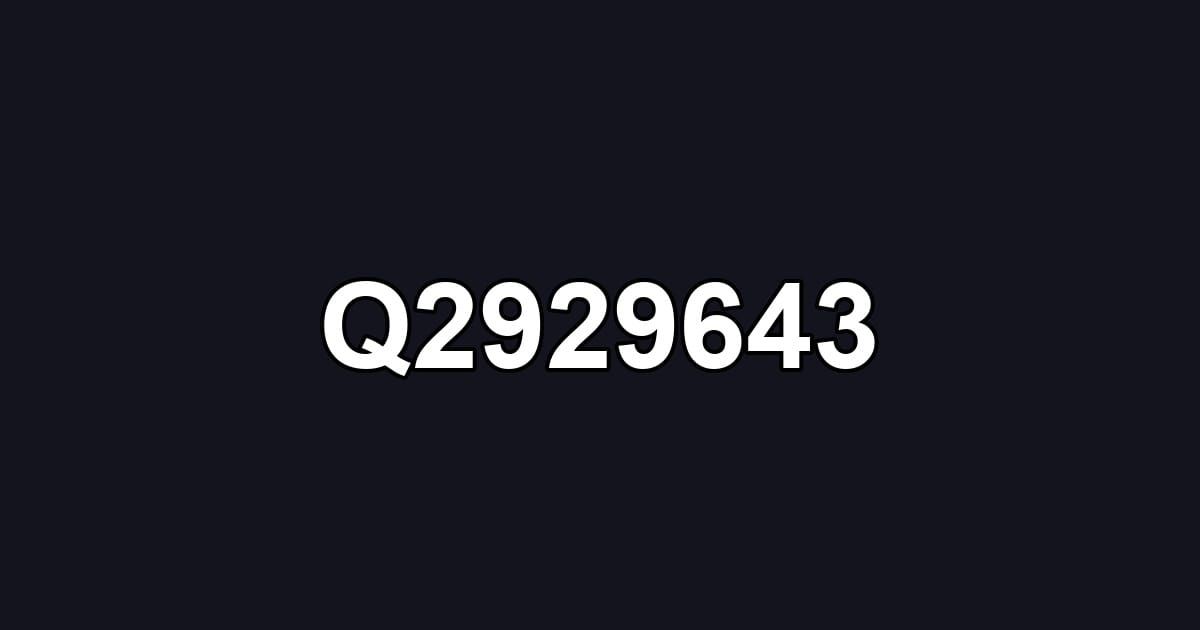 Q2929643