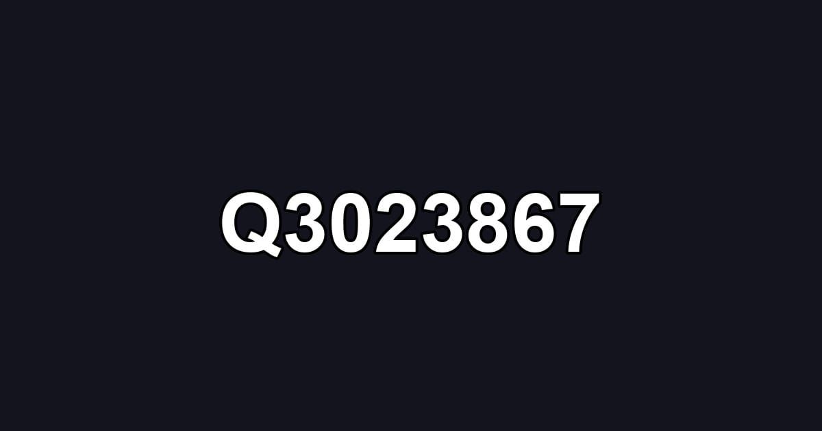 Q3023867