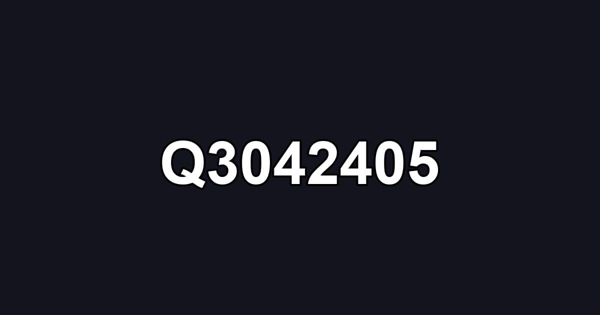 Q3042405