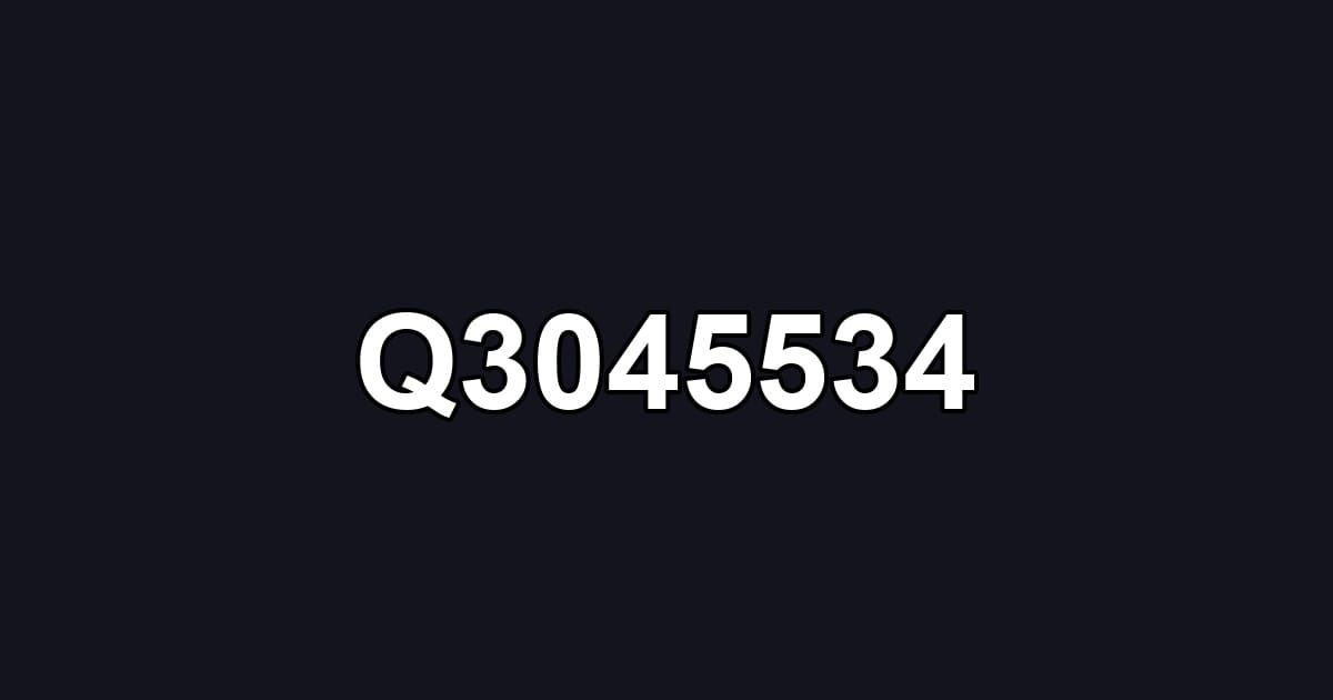 Q3045534