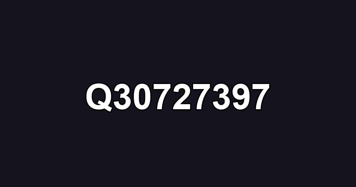 Q30727397