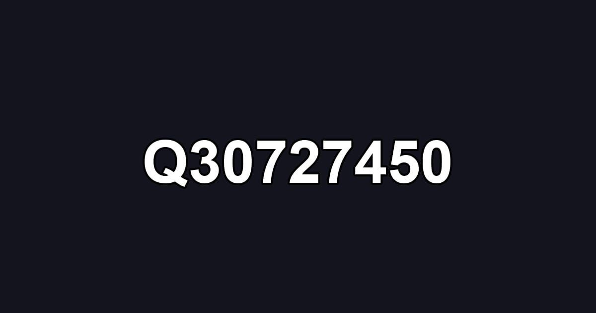 Q30727450
