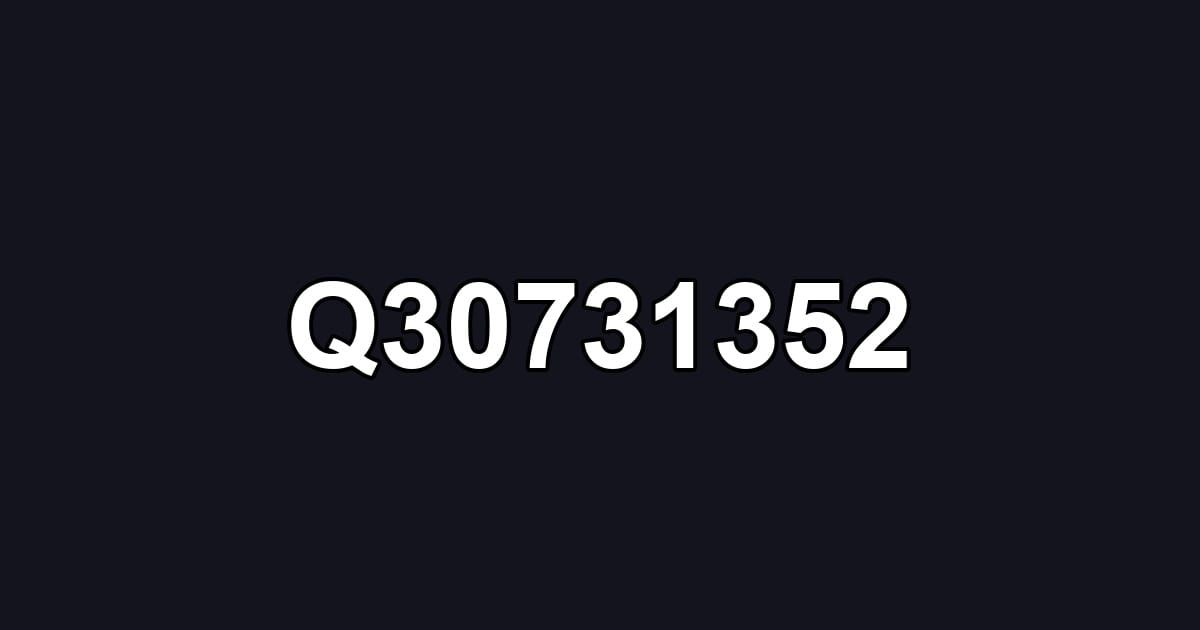 Q30731352