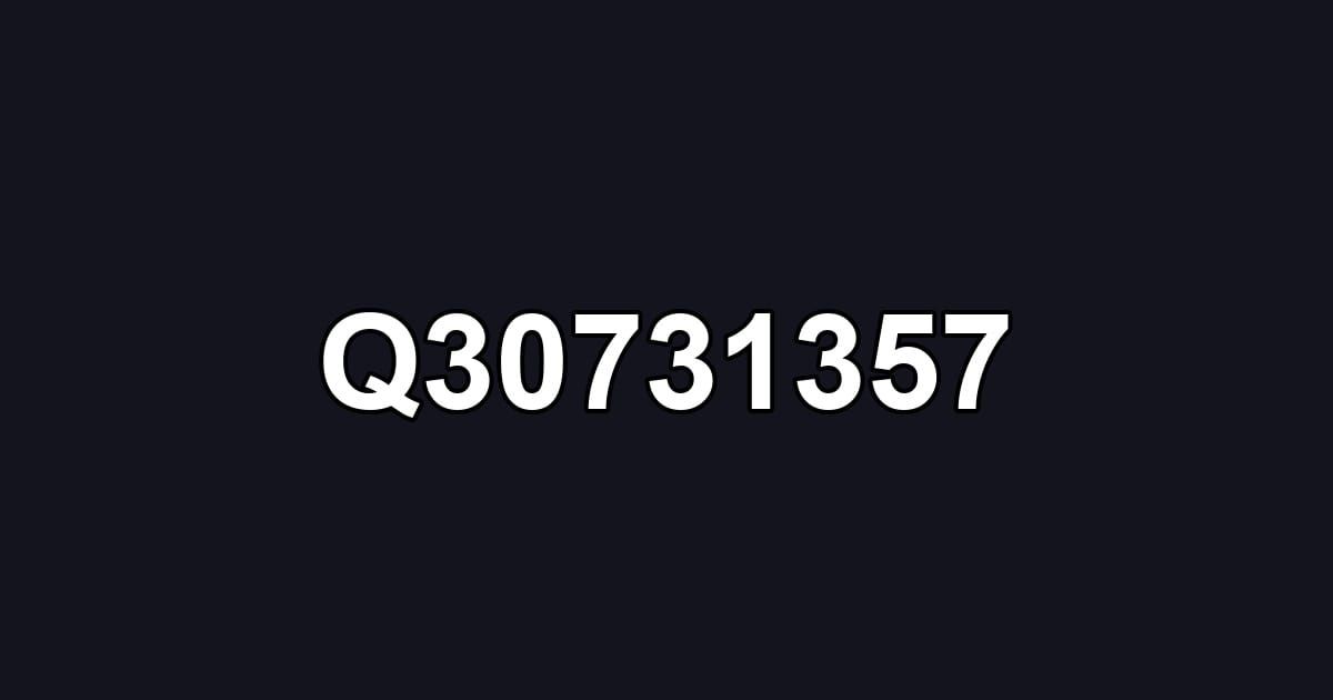 Q30731357