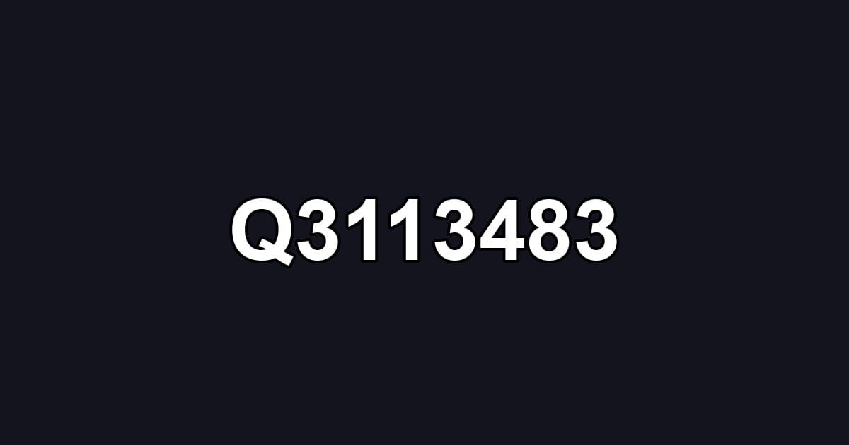 Q3113483