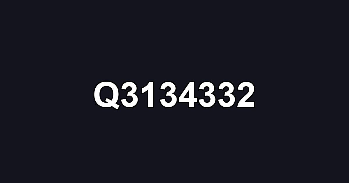 Q3134332