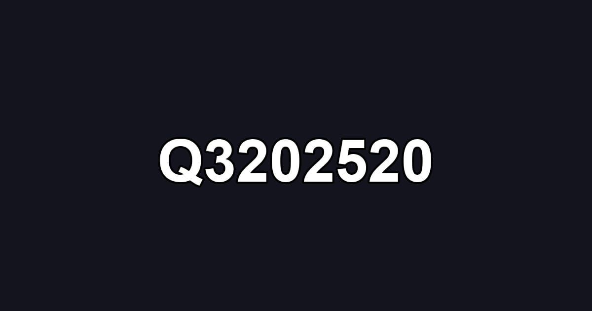 Q3202520