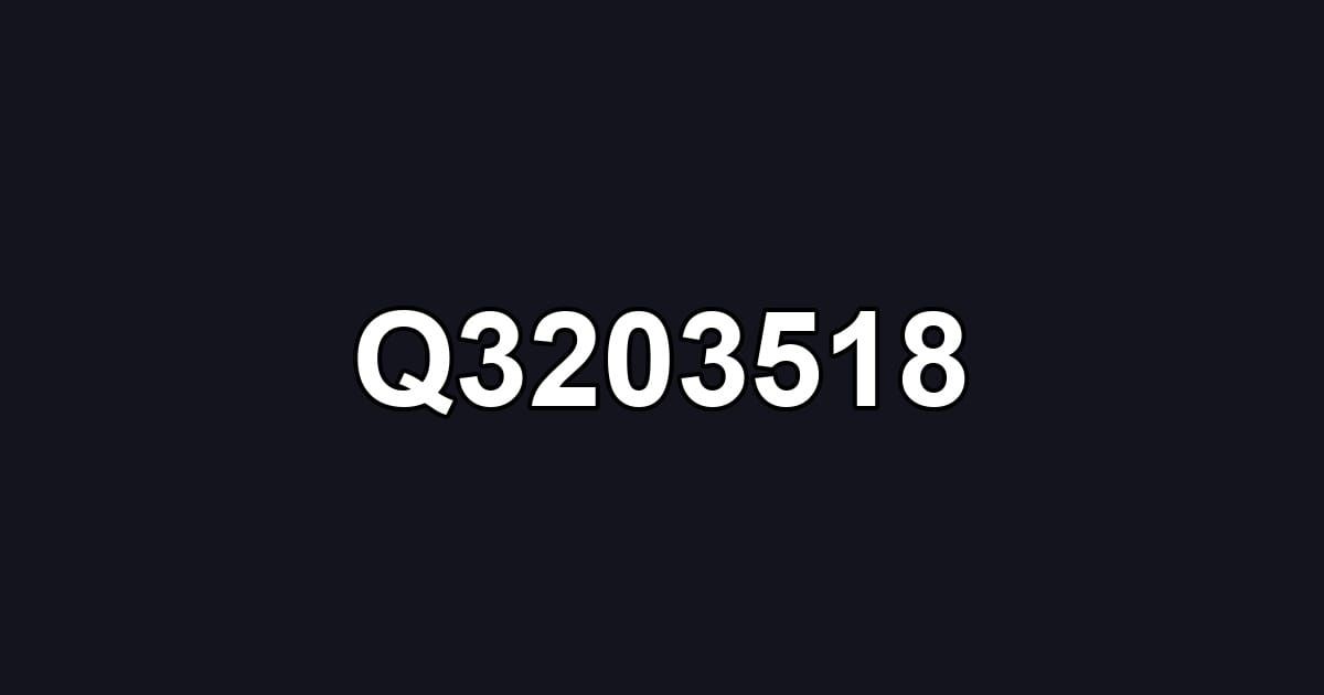 Q3203518