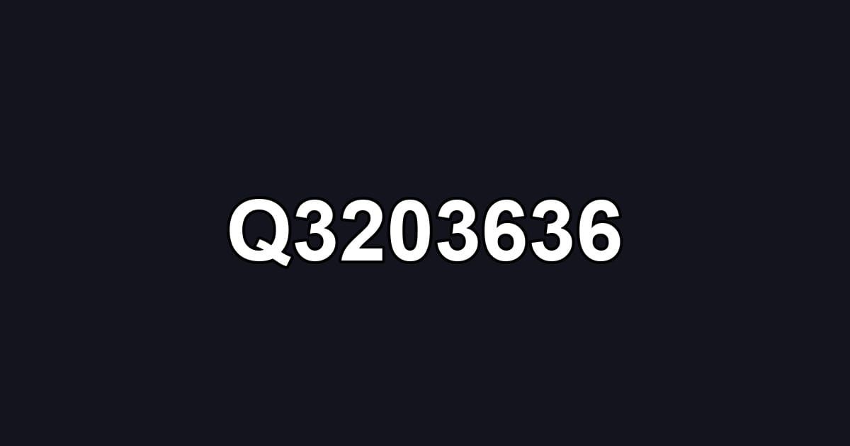 Q3203636