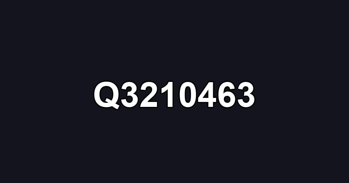 Q3210463