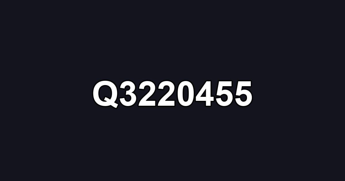 Q3220455