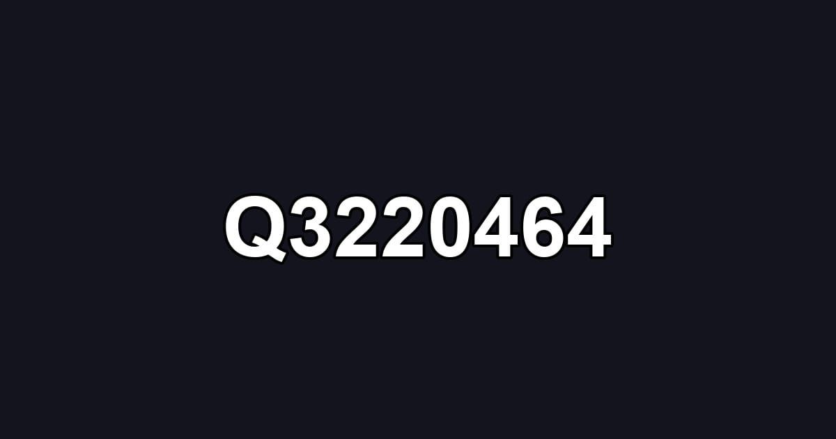 Q3220464