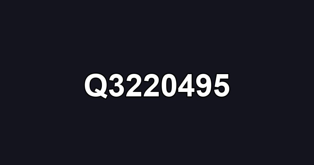 Q3220495