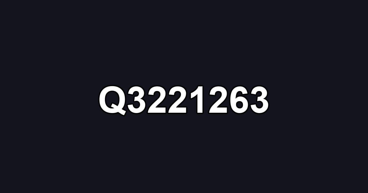 Q3221263