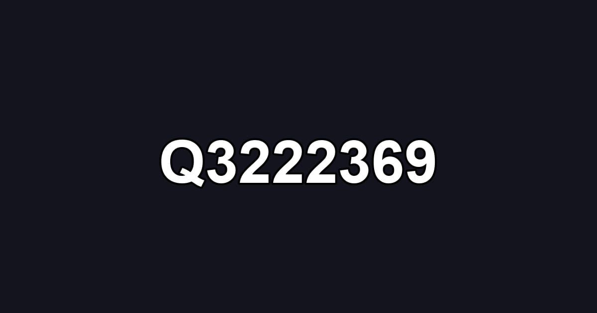 Q3222369
