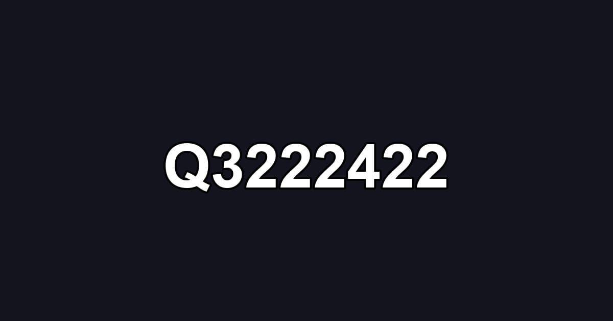 Q3222422