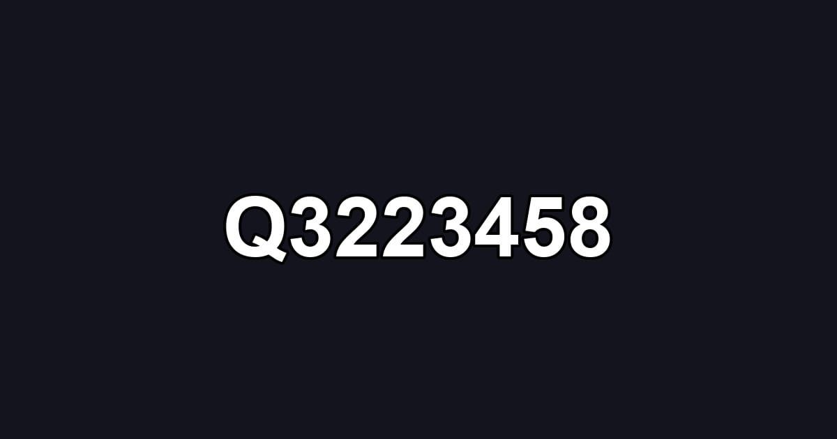Q3223458