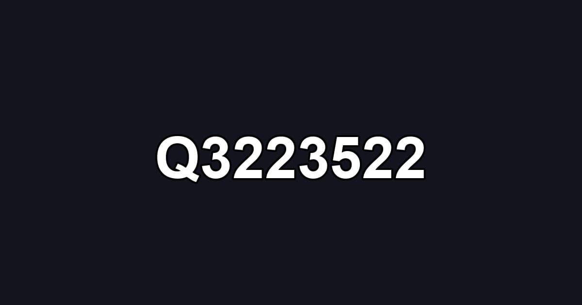 Q3223522