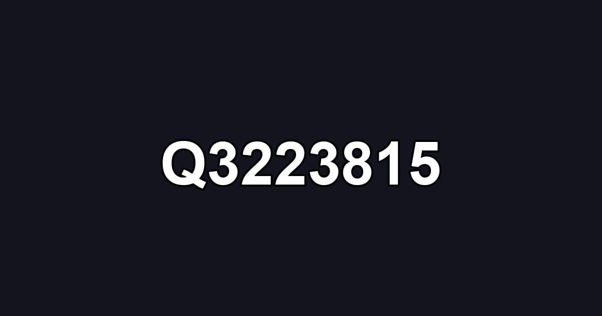 Q3223815