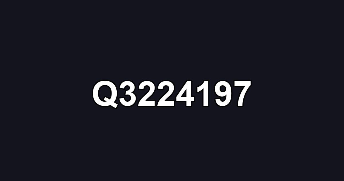 Q3224197