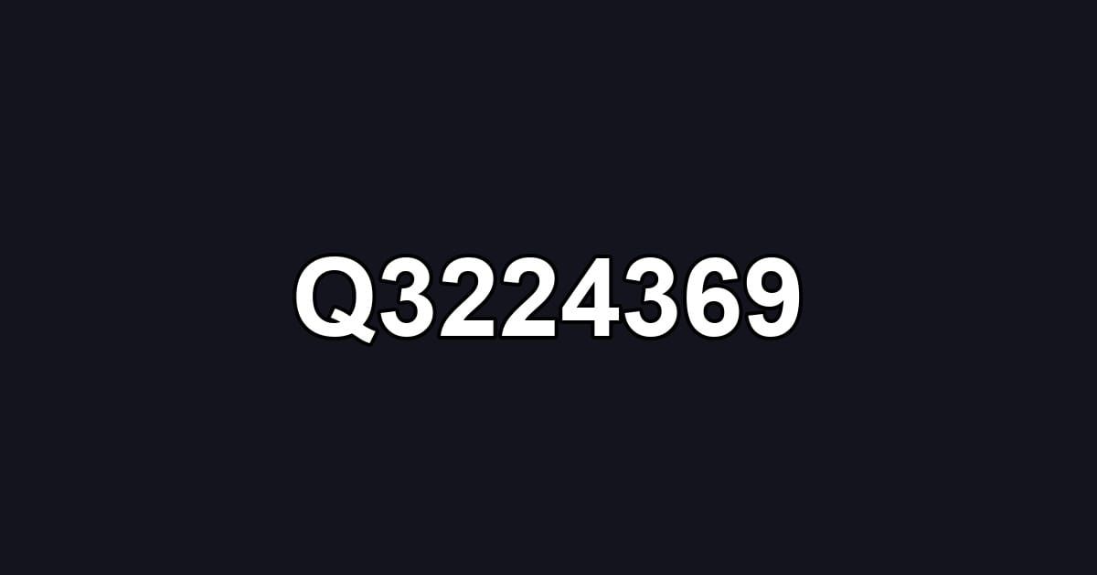 Q3224369