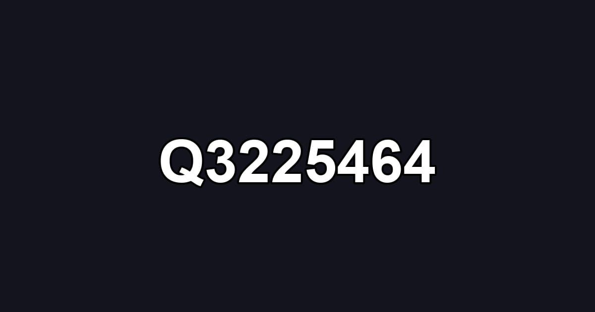 Q3225464
