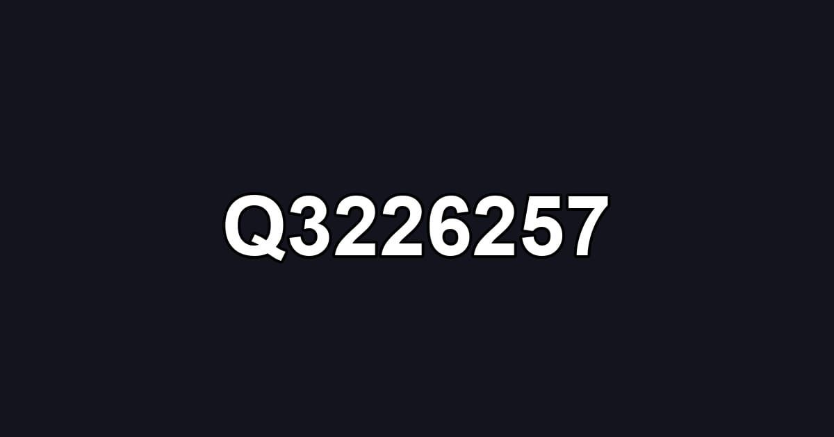Q3226257