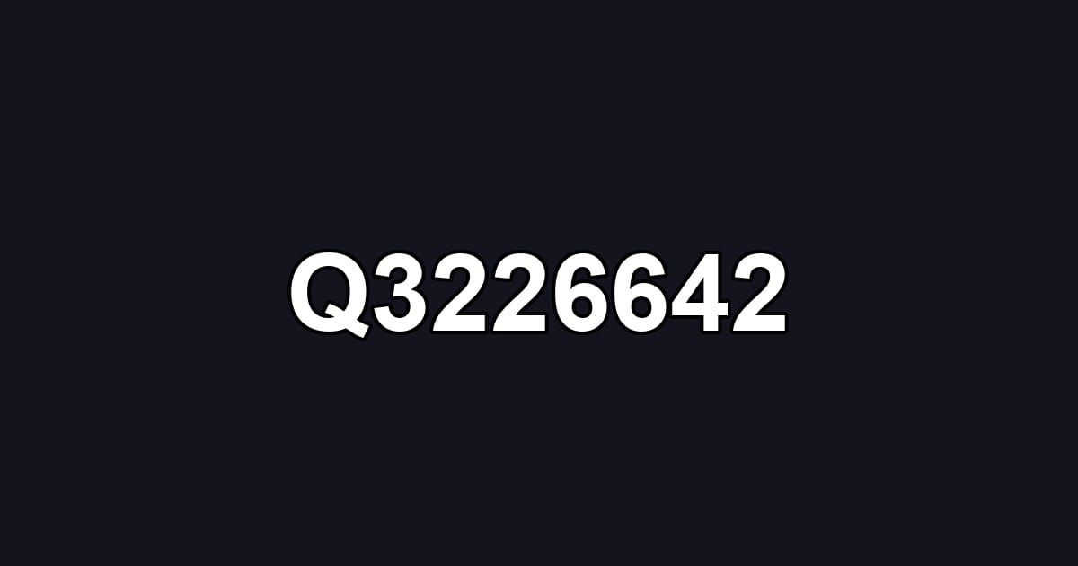 Q3226642