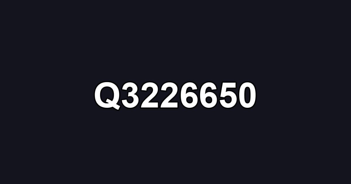 Q3226650