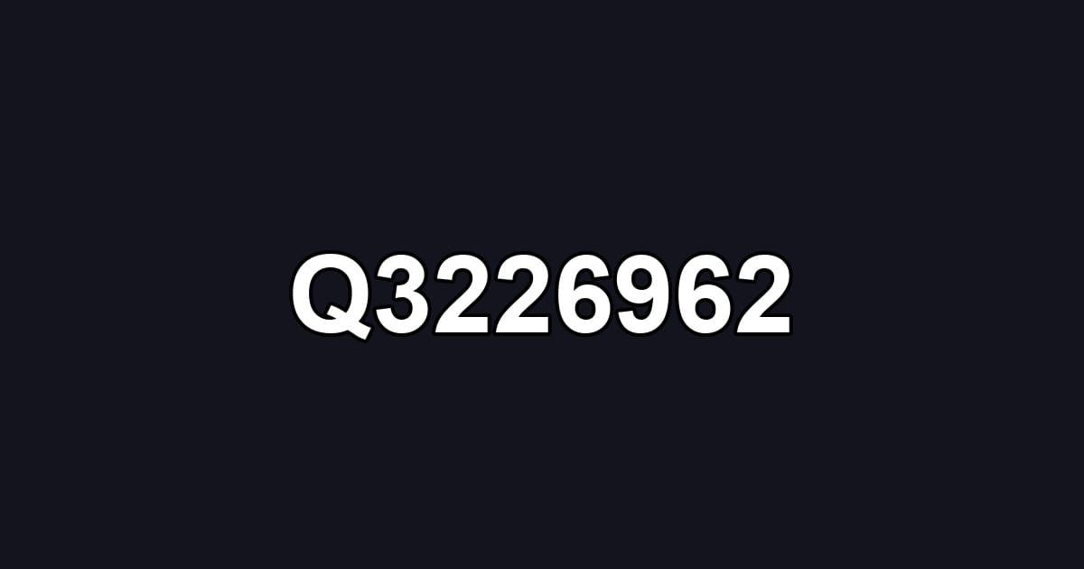 Q3226962