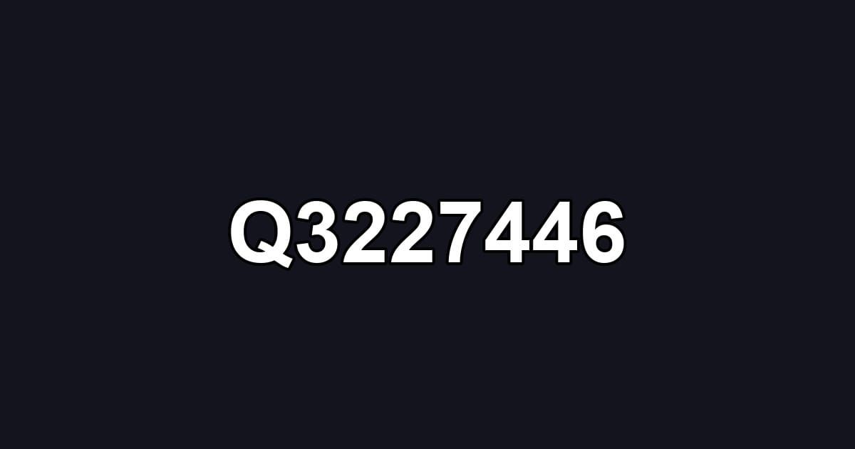 Q3227446