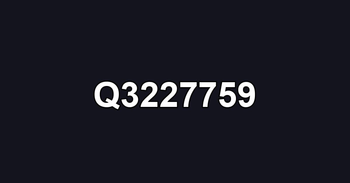 Q3227759