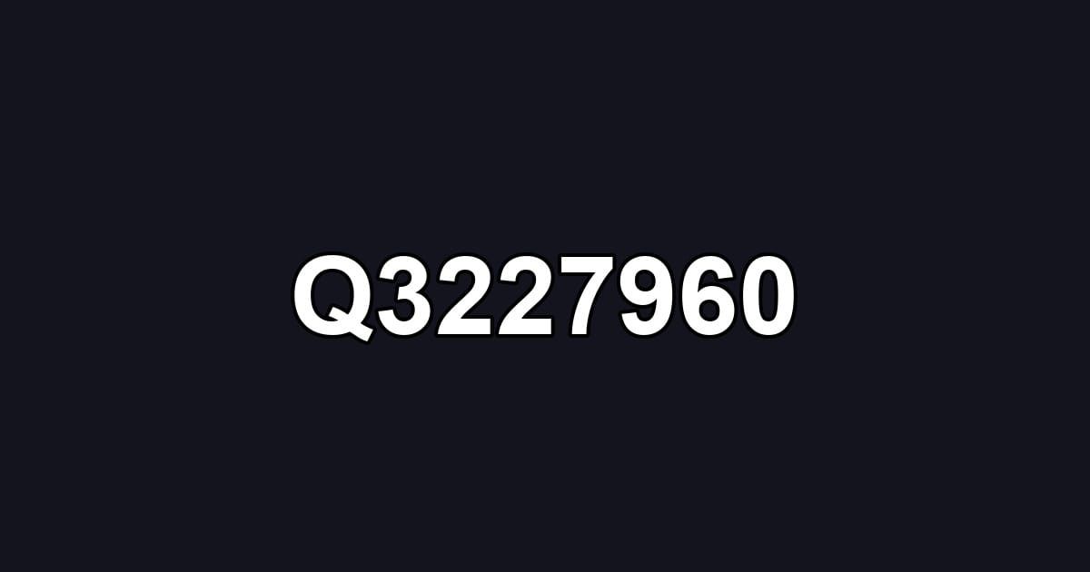 Q3227960