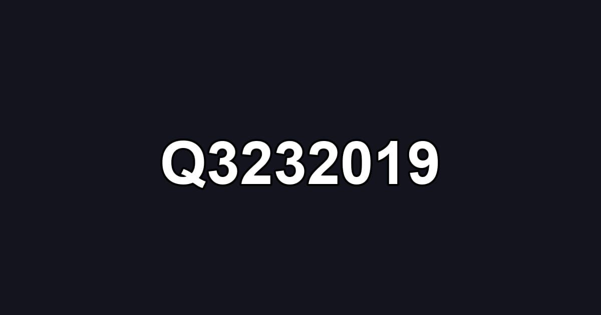 Q3232019