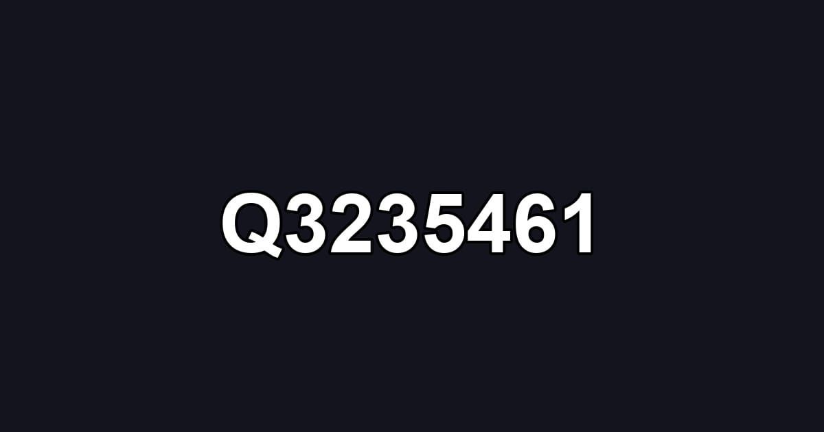 Q3235461