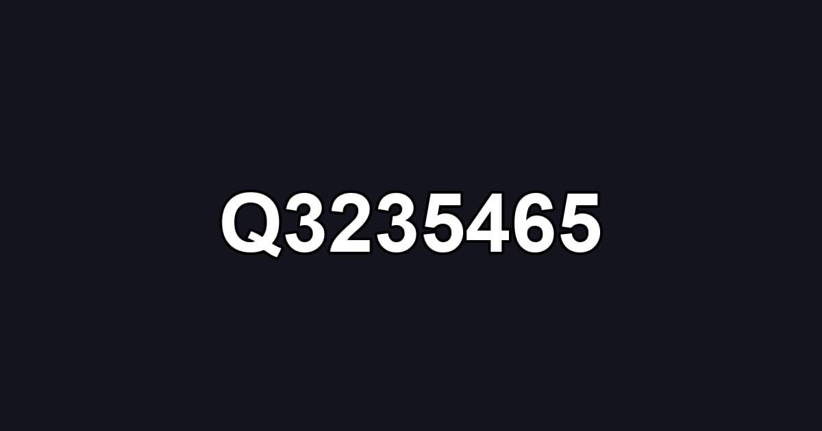 Q3235465