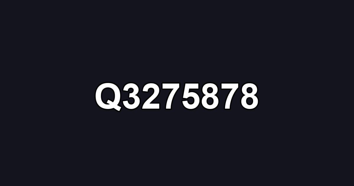 Q3275878