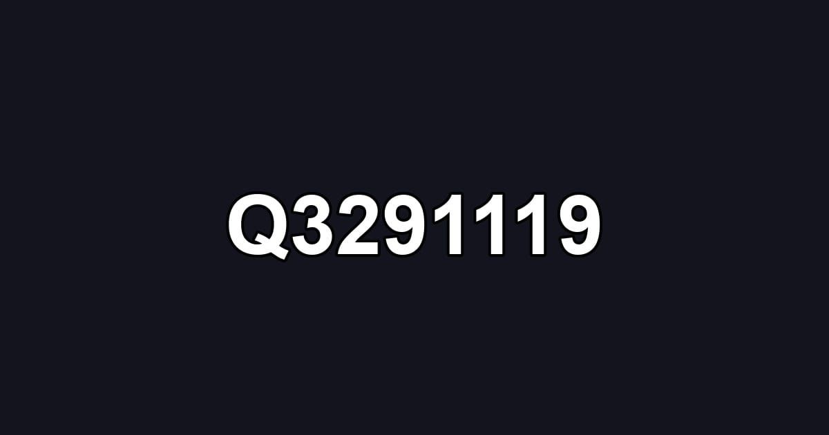 Q3291119