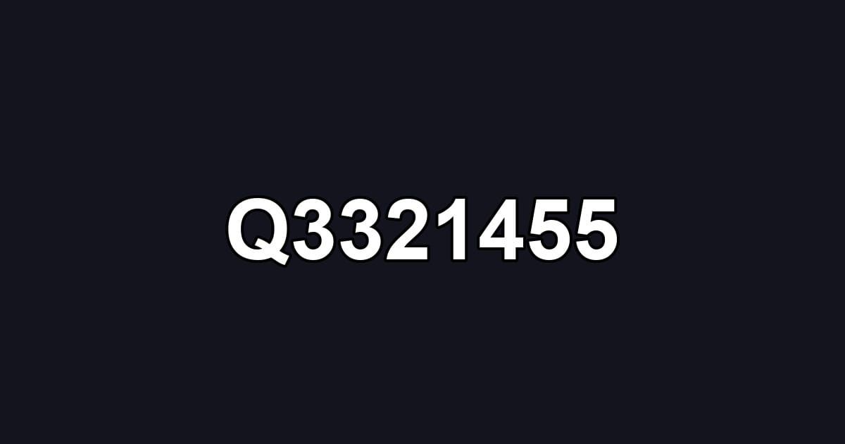 Q3321455