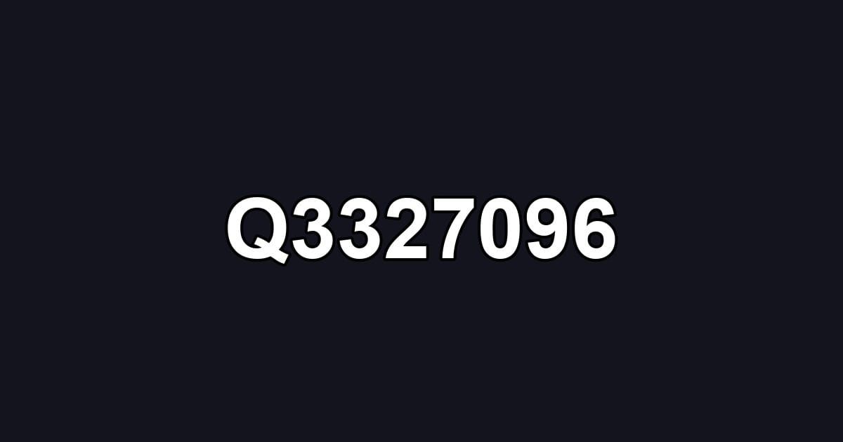 Q3327096