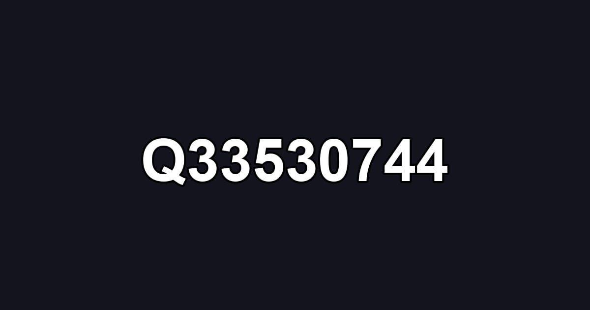 Q33530744