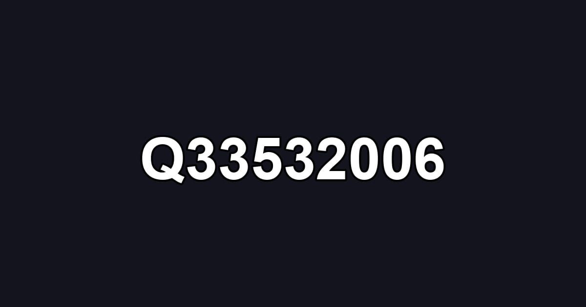 Q33532006