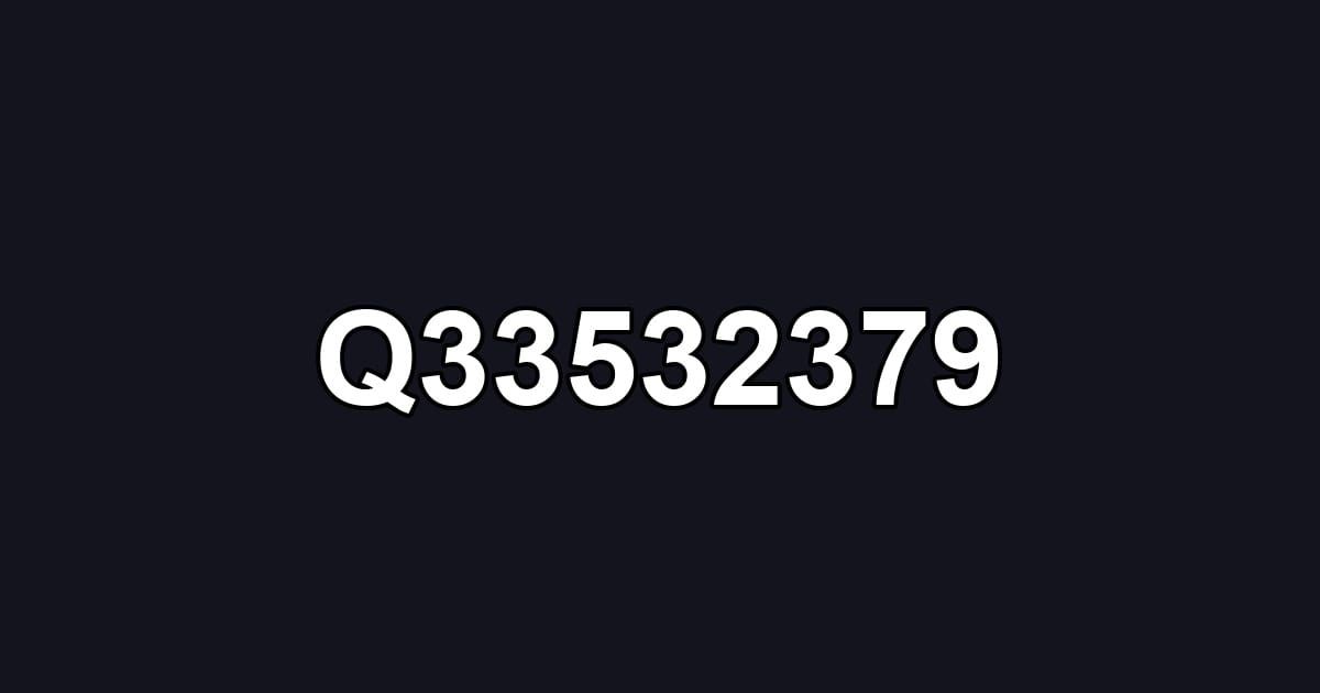 Q33532379