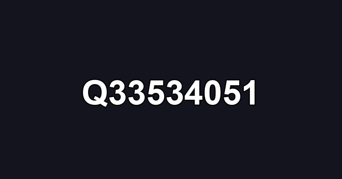 Q33534051