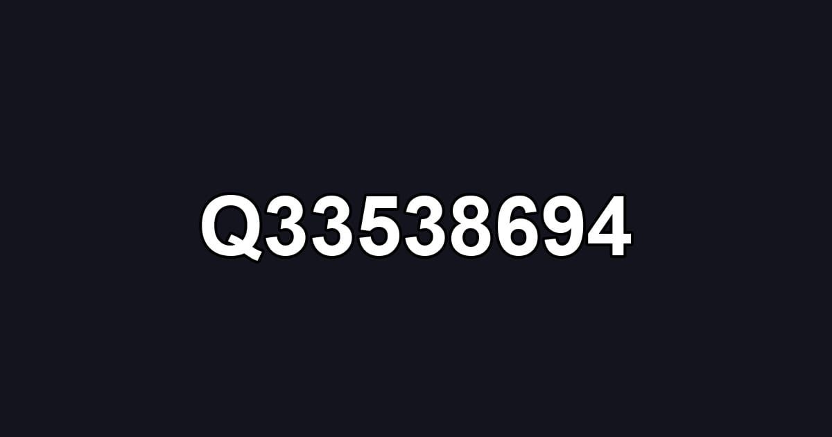 Q33538694