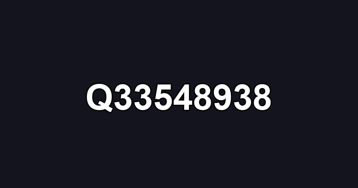 Q33548938